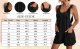 Women's Casual Loose Sleeveless Jumpsuit Shorts Linen Adjustable Knot Strap Short Overalls Pocketed